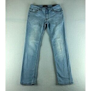 Ring Of FIre Mens Jeans Blue Tag Size 32x30 (31x29) Skinny Light Wash Stretch